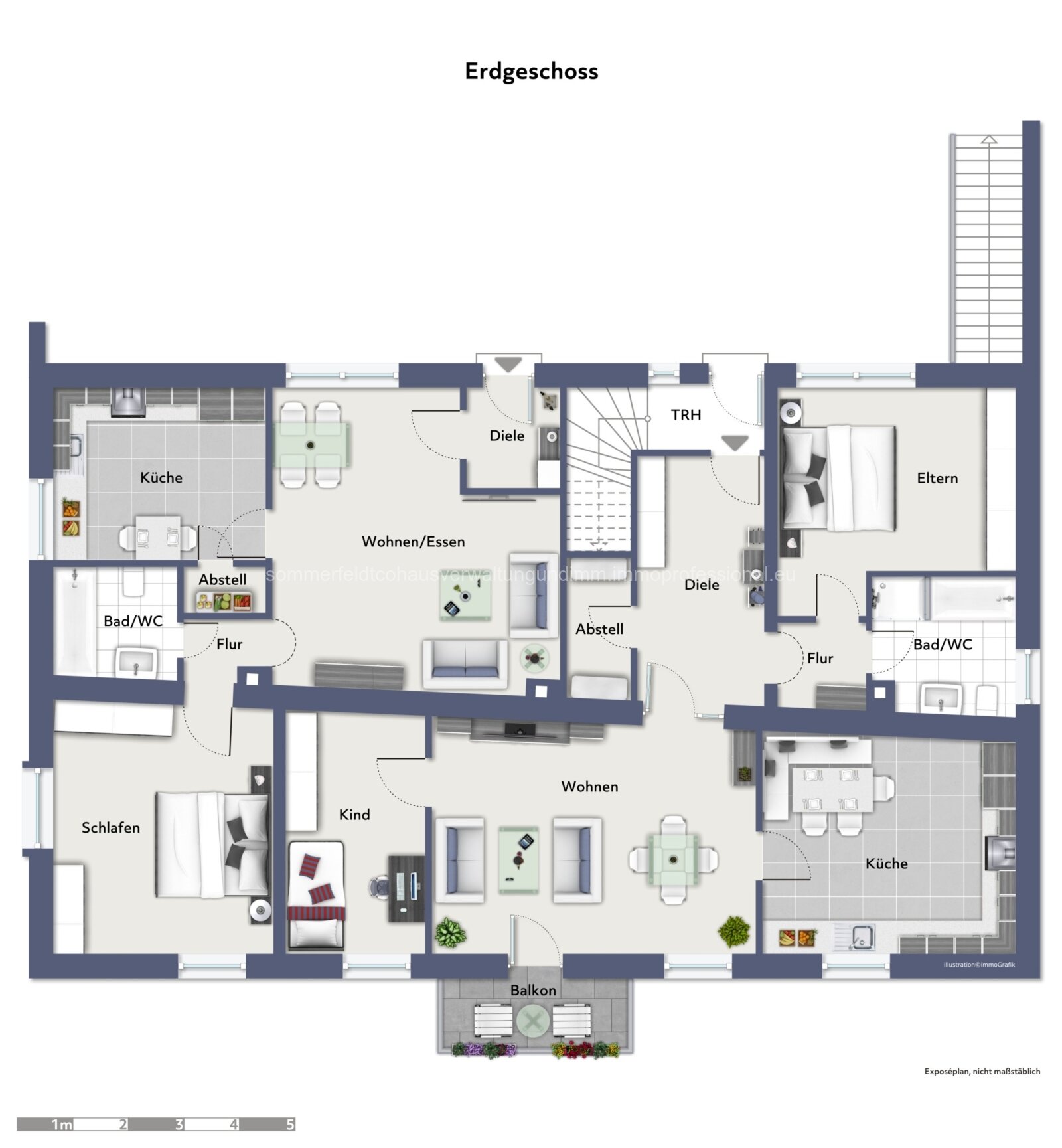 6 Wohneinheiten/1Gewerbeeinheit/8-Stellplätze/3Garagen (Topinvest)