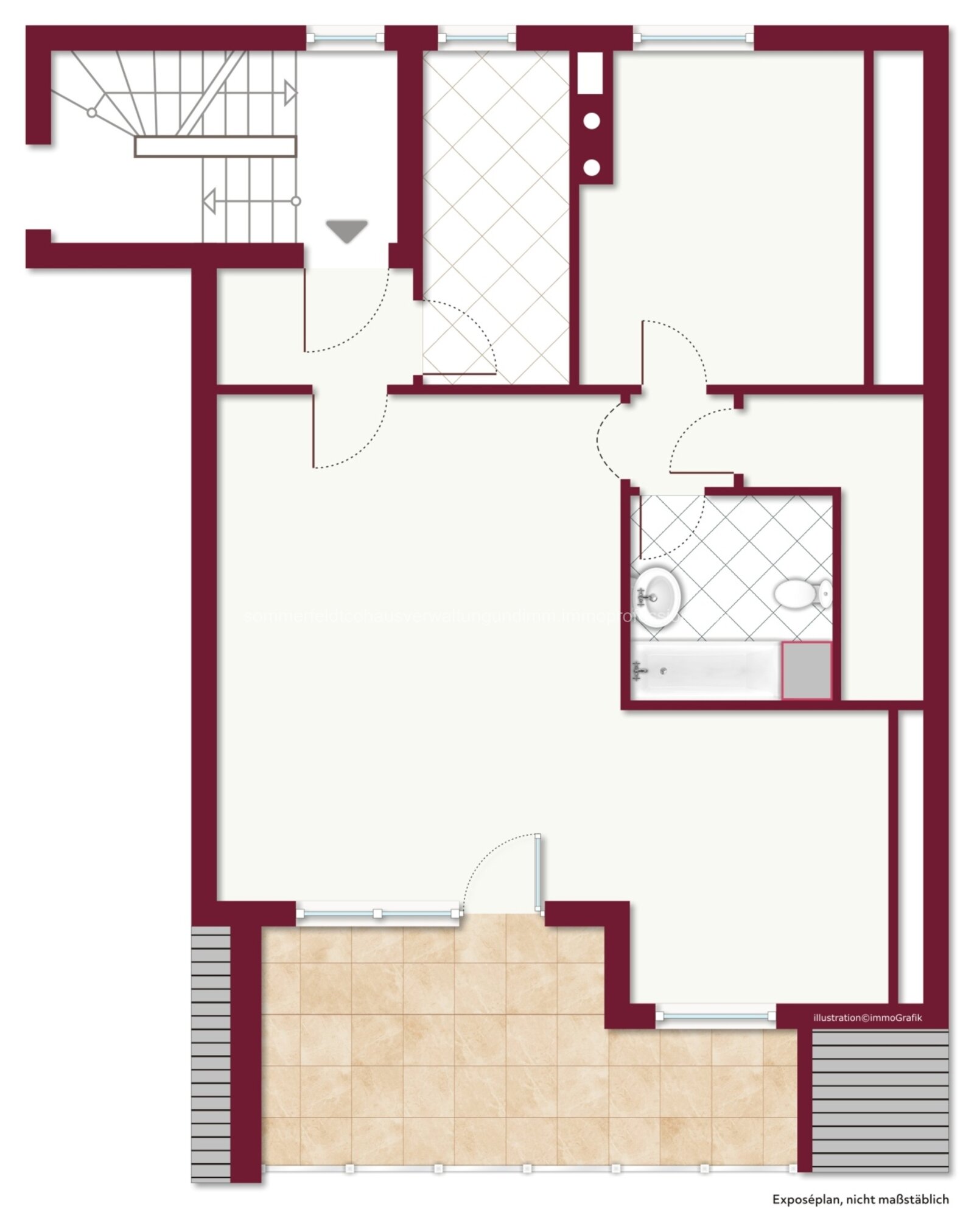 DG-Wohnung mit Blick über Pforzheim