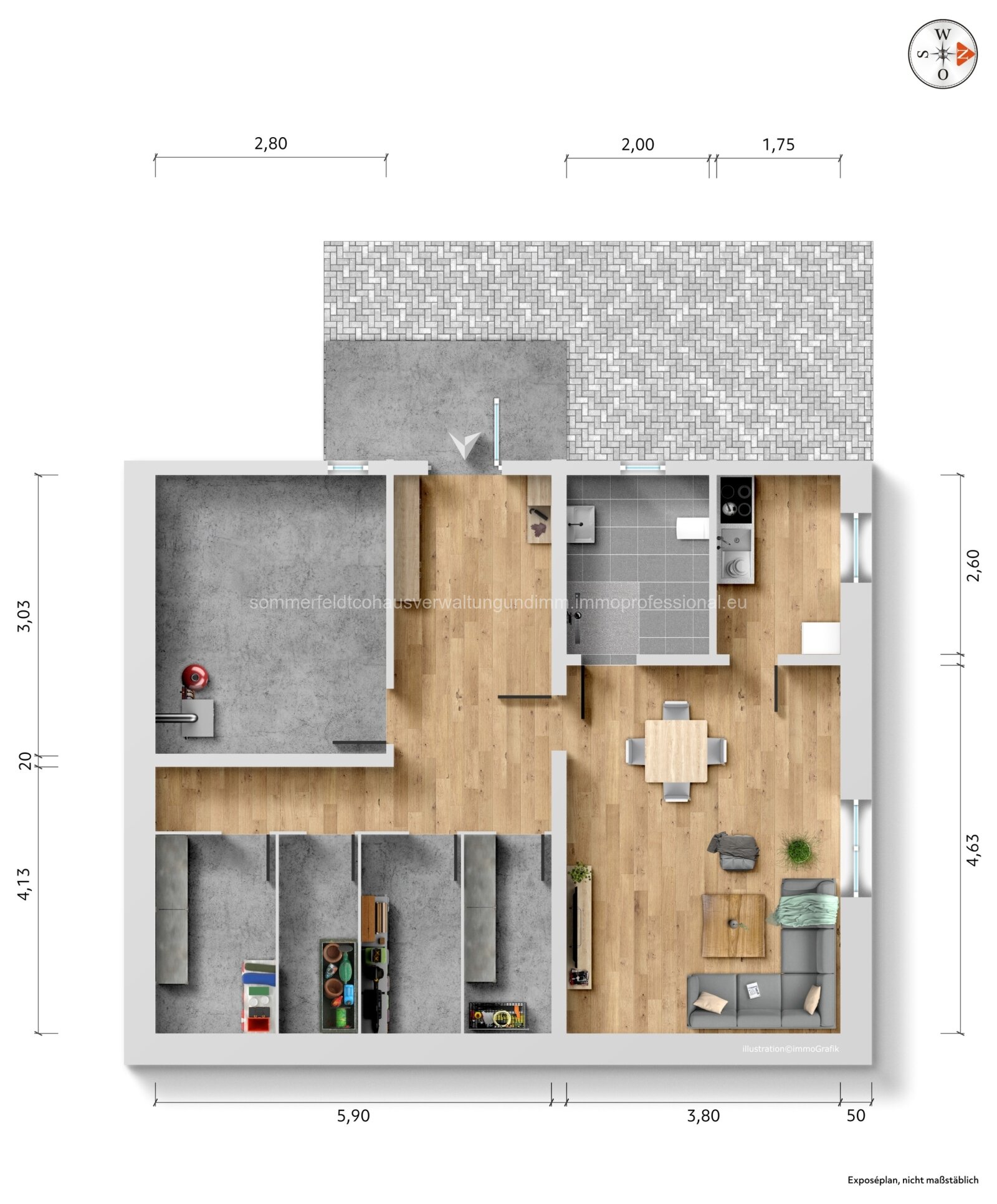 2-3 Familien-Wohnhaus in toller Lage (Südweststadt)