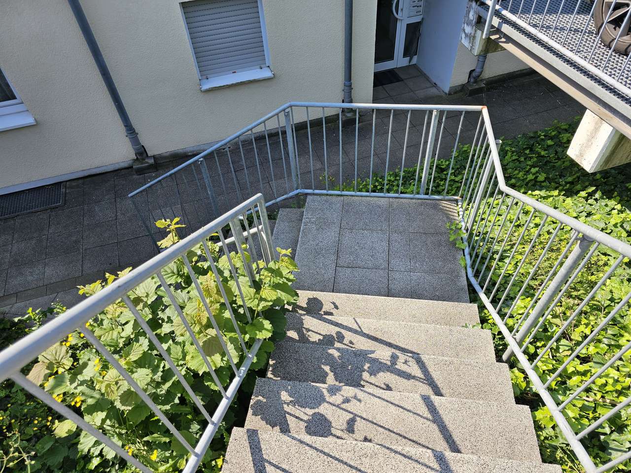 Treppe zur Wohnung