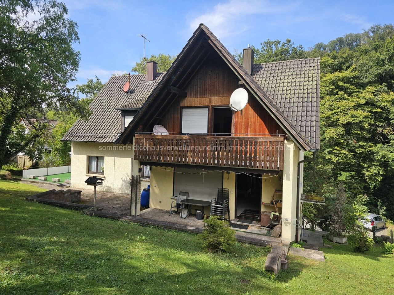 Ansicht vom Garten Ansicht vom Garten