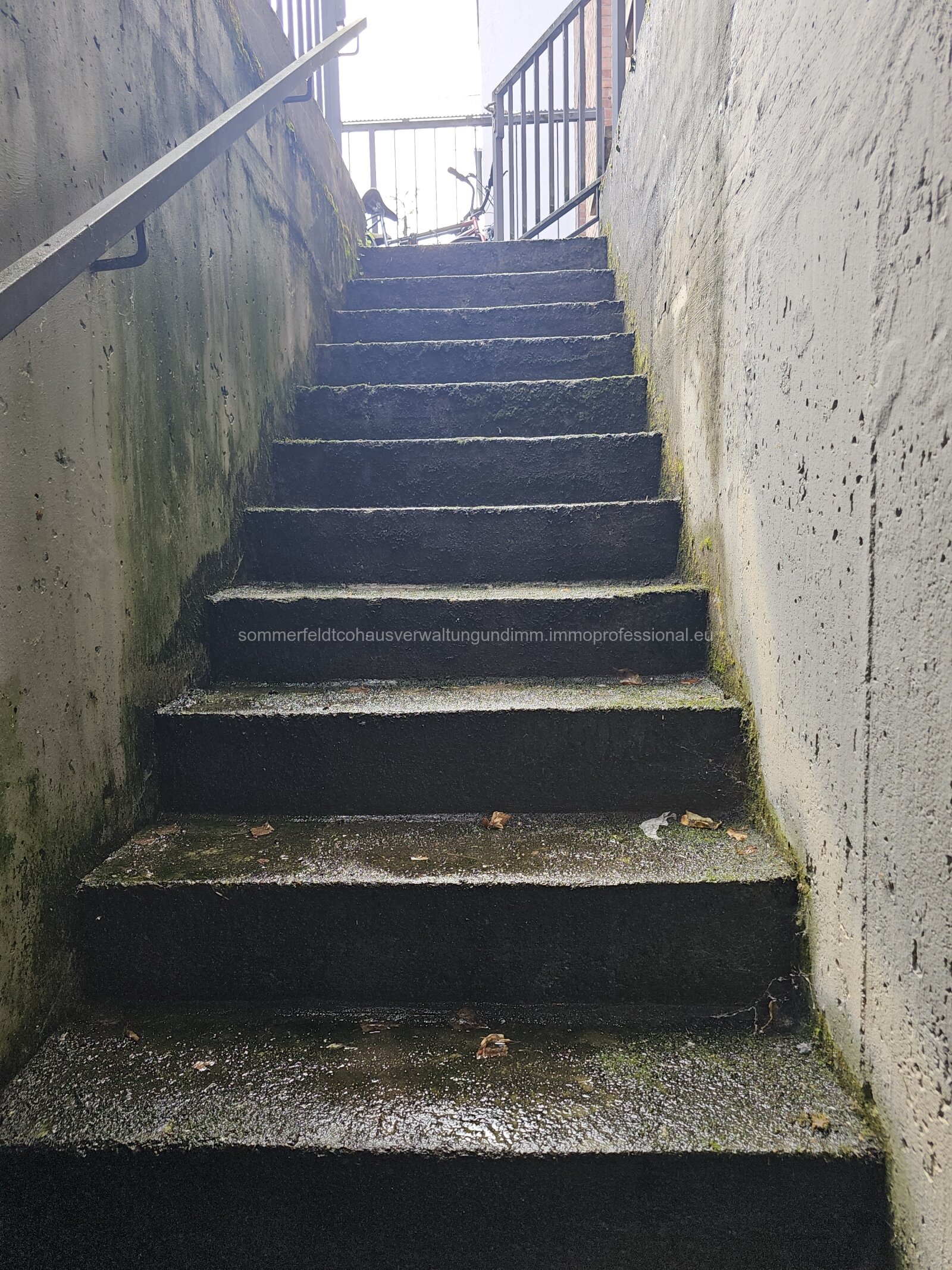 Treppenabgang zum Lager Treppenabgang zum Lager