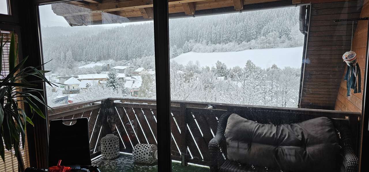 Ausblick Balkon