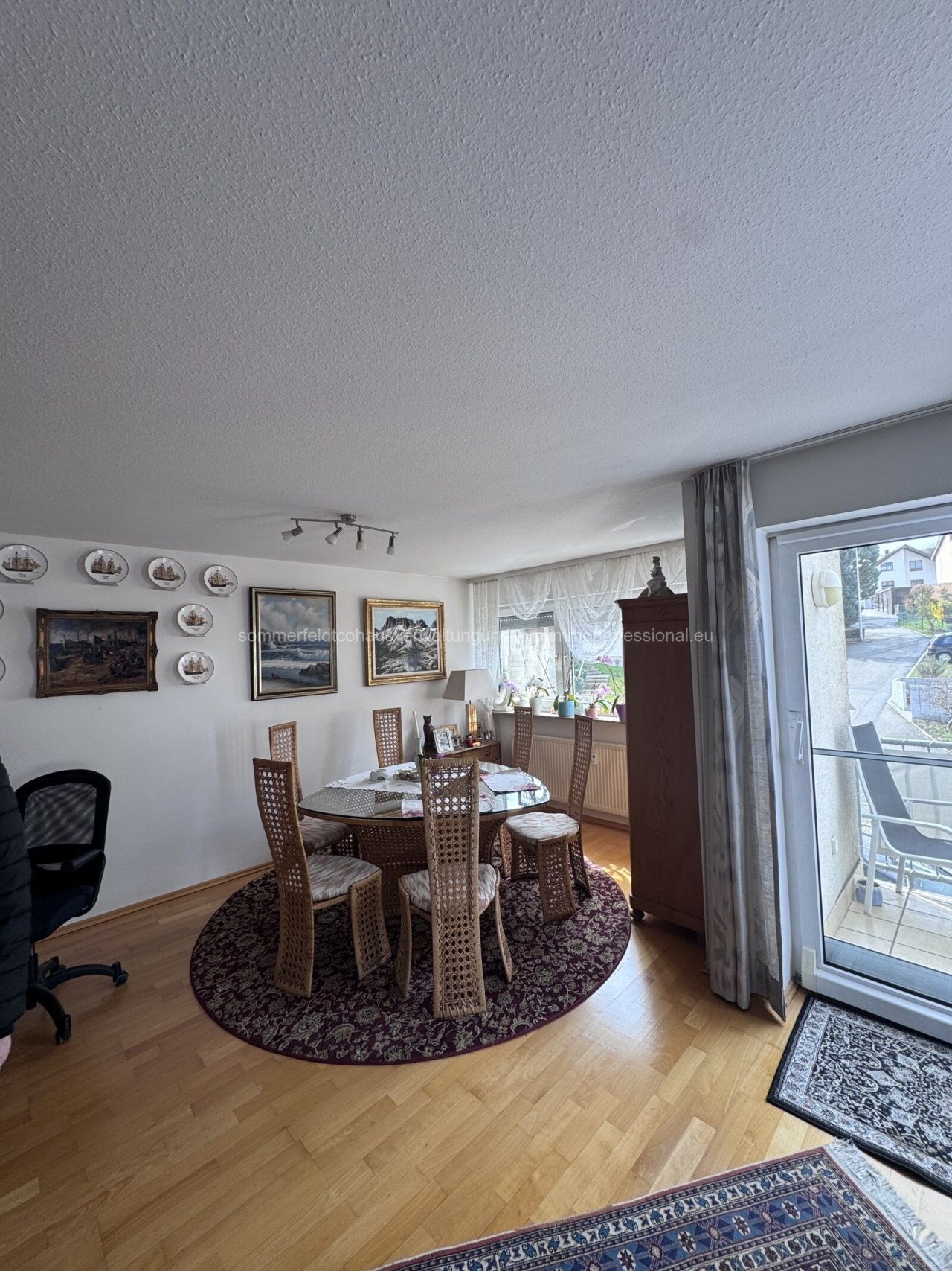 Esszimmer mit optimaler Raumverbindung