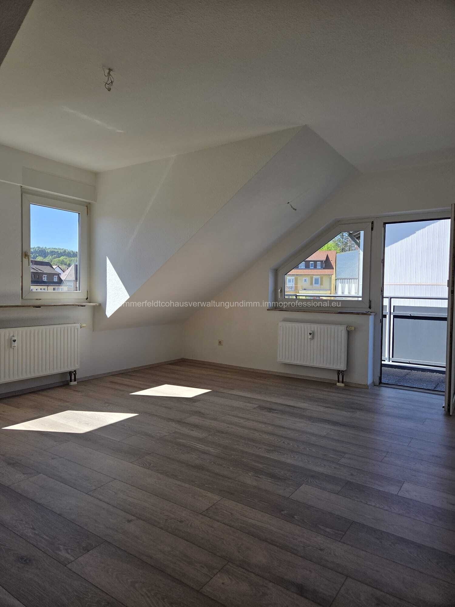 Wohnzimmer Balkonzugang 