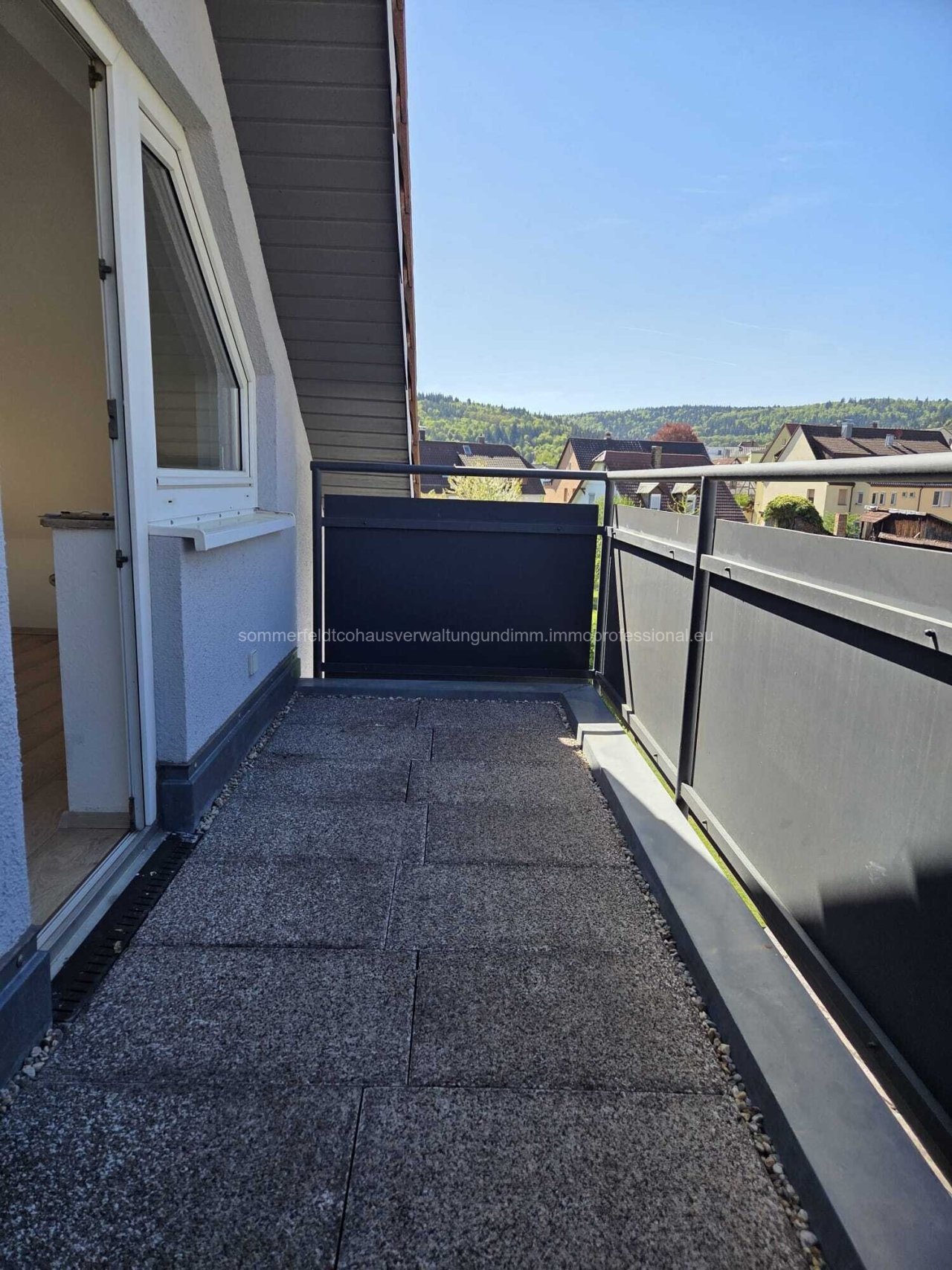 Balkon mit Panoramablick  